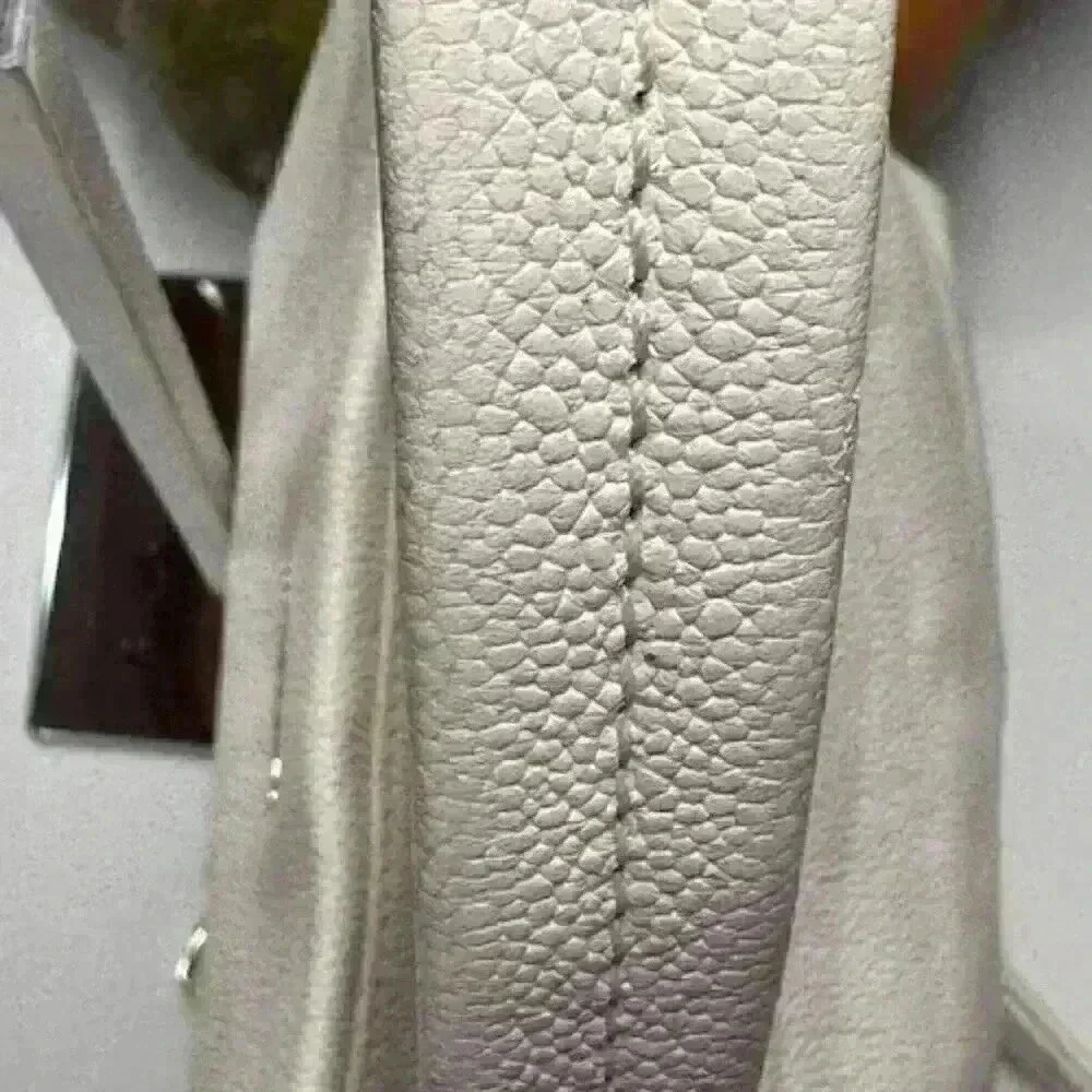 Kate Spade Pebbled Leather Tote/Shoulder/Crossbody Bag Cream Color - Picture 13 of 15